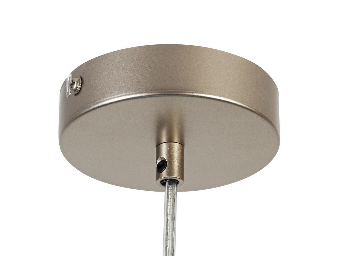 Függőlámpa Reni 1 Égős - Pezsgő/többszínű, Modern, műanyag/üveg (40/120cm)