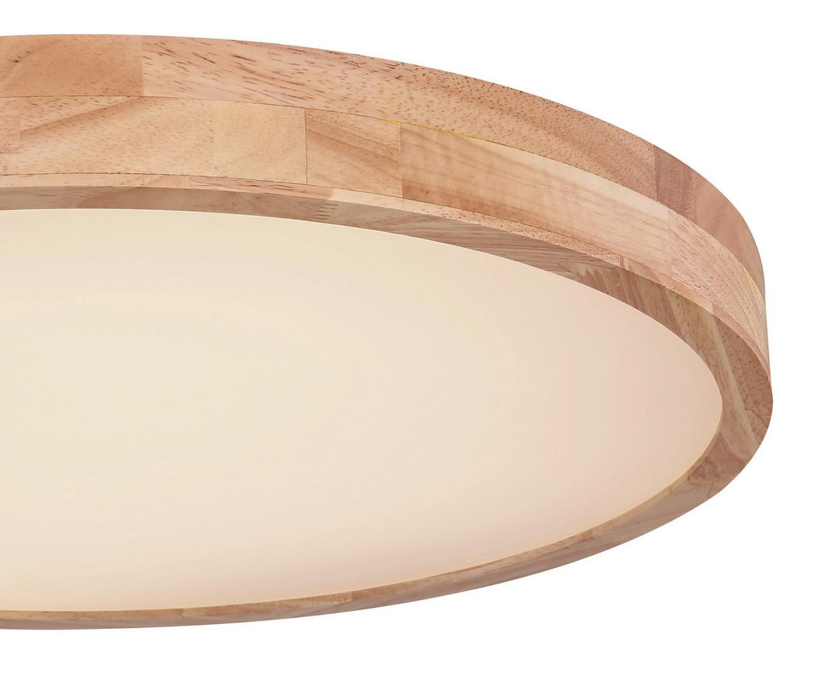 Stropna Led-svetilka Rainer, S Sijalko - bela/bež, Basics, kovina/umetna masa (60/10,5cm) - Globo