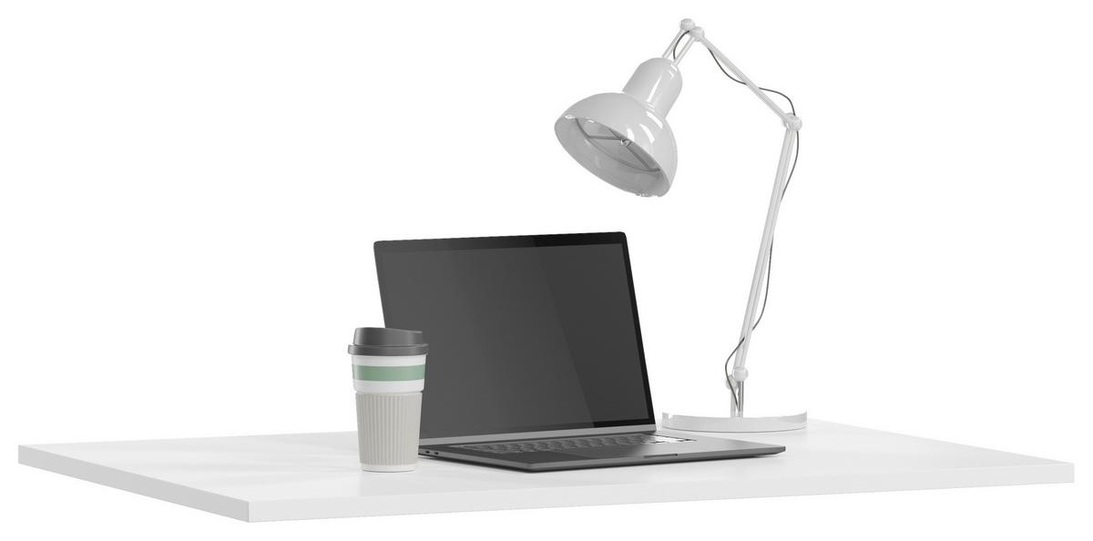 Ploča Radnog Stola Mover - bijela, Moderno, drvni materijal (100/2/68cm) - Mömax