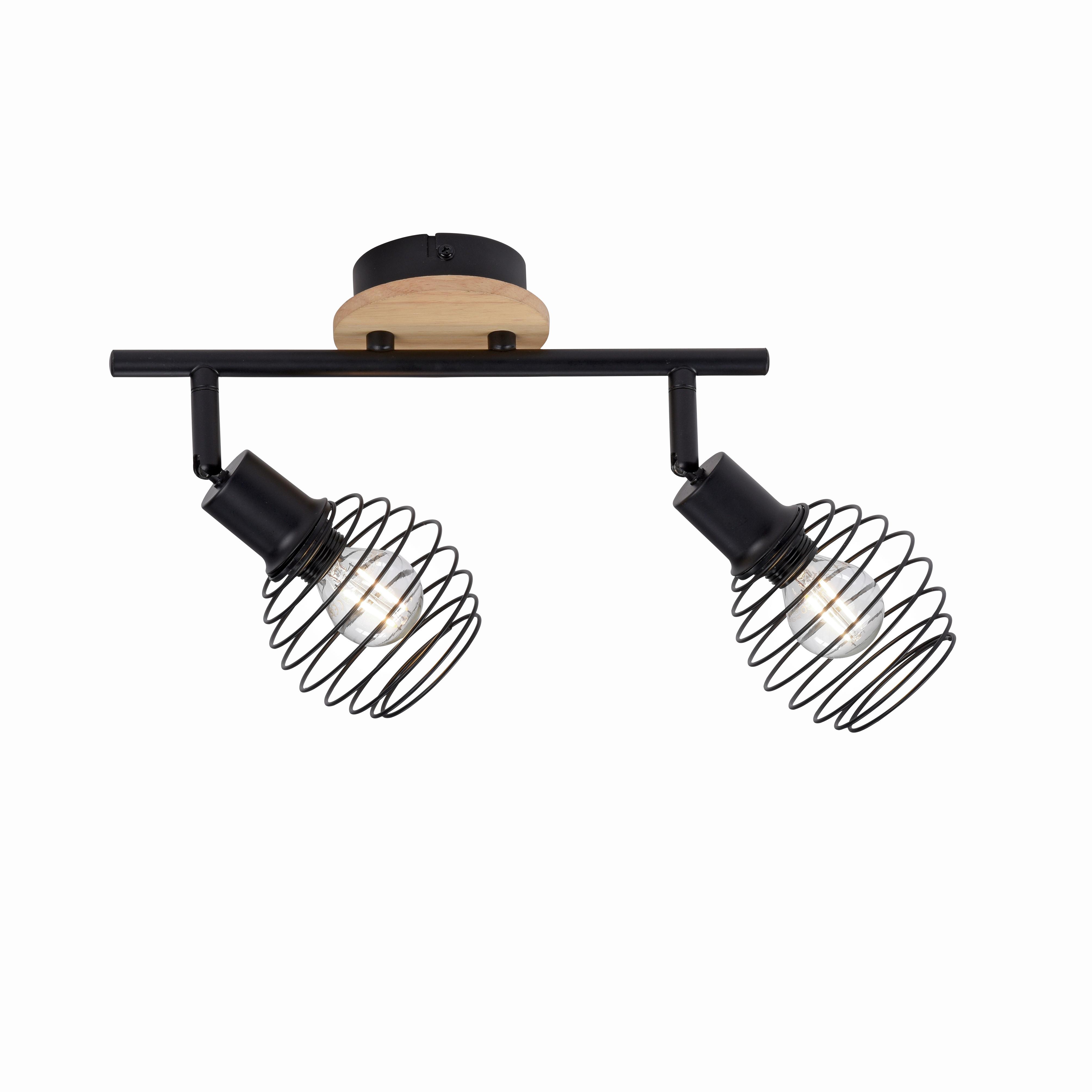 Wandleuchte 15922-79 max. 40 Watt - Natur, Holz/Kunststoff (50/22,6/23cm)