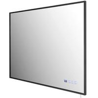 Infrarot-Heizpaneel Schwarz max. 800 Watt - Schwarz, Basics, Glas/Kunststoff (100/60/5cm)