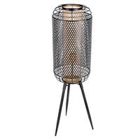 Podna Svjetiljka Denton - zlatne boje/crna, Design, metal (30/110cm) - Globo