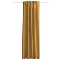 Lärmschutzvorhang Acustico Currygelb ca. 135x160cm - Currygelb, Textil (135/225cm)