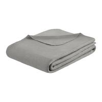 Fleecedecke Beatrix Grau ca. 130x160cm - Grau, Textil (130/160cm) - Based
