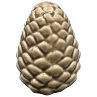 Tannenzapfen Pinecone Braun - Braun, KONVENTIONELL, Keramik (7/11cm) - Mömax