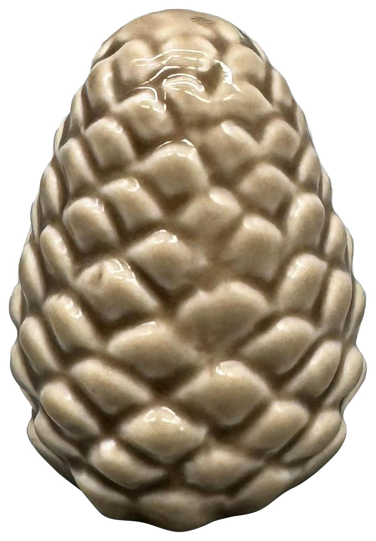 Tannenzapfen Pinecone Braun - Braun, KONVENTIONELL, Keramik (7/11cm) - Mömax