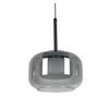 LED-HÄNGLAMPA KALTI - vit/svart, Modern, metall/glas (110/18/120cm) - Mömax