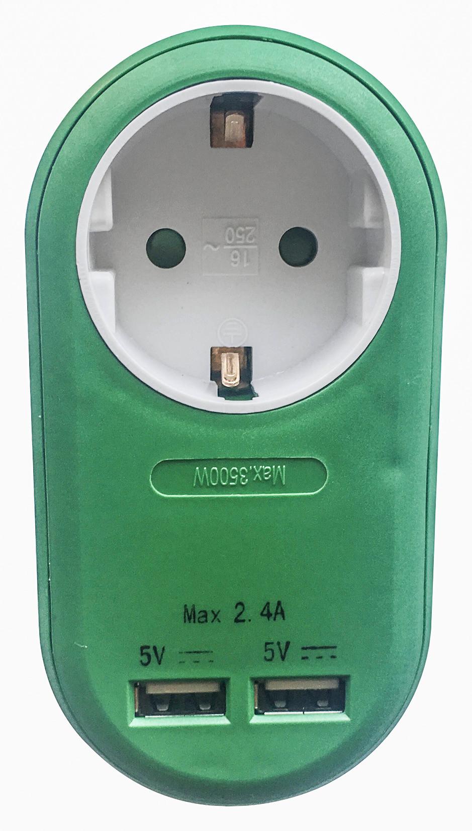 Adapter Amir - műanyag (10,8/5,6/7,22cm) - Mömax