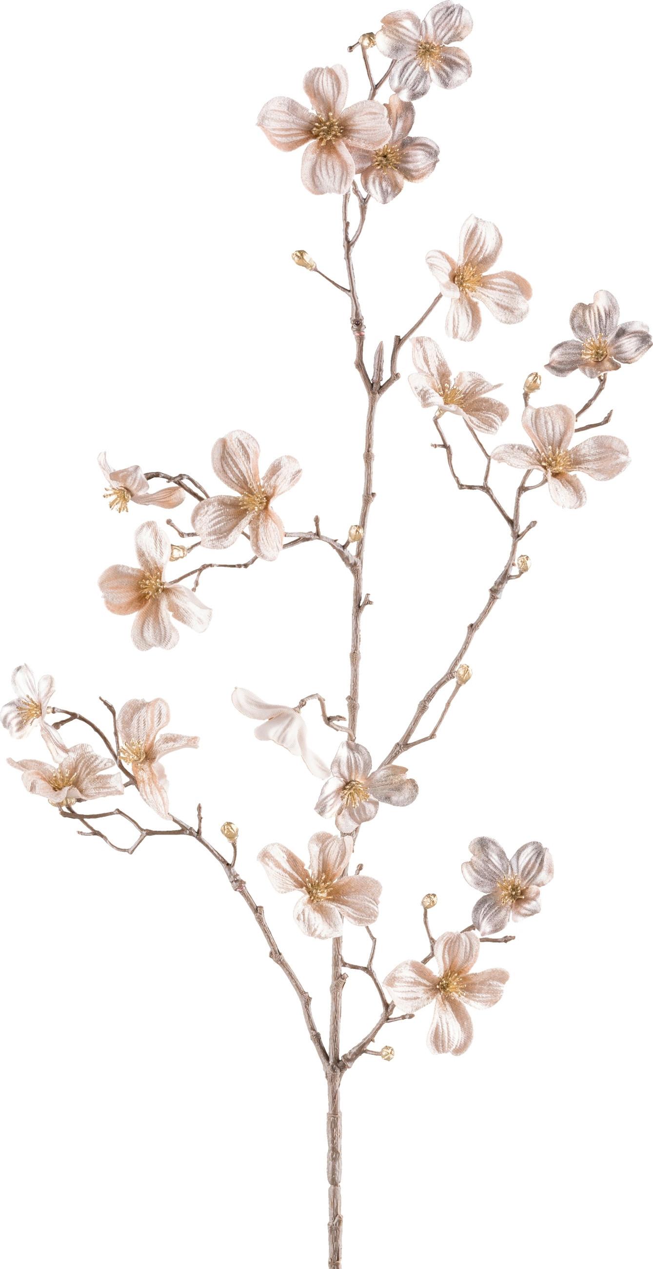 Kunstpflanze Cornus I Beige - Beige, Basics, Kunststoff (87cm) - Mömax