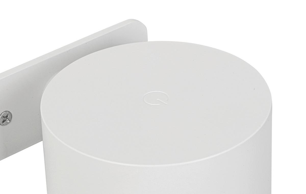 KINKIET AKUMULATOROWY SPOT - biały, Basics, tworzywo sztuczne/metal (9,2/8/4,5cm) - Novel