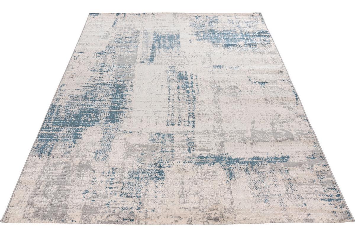 Webteppich My Salsa Blau ca. 200x290cm - Blau, Design, Textil (200/290cm) - Obsession