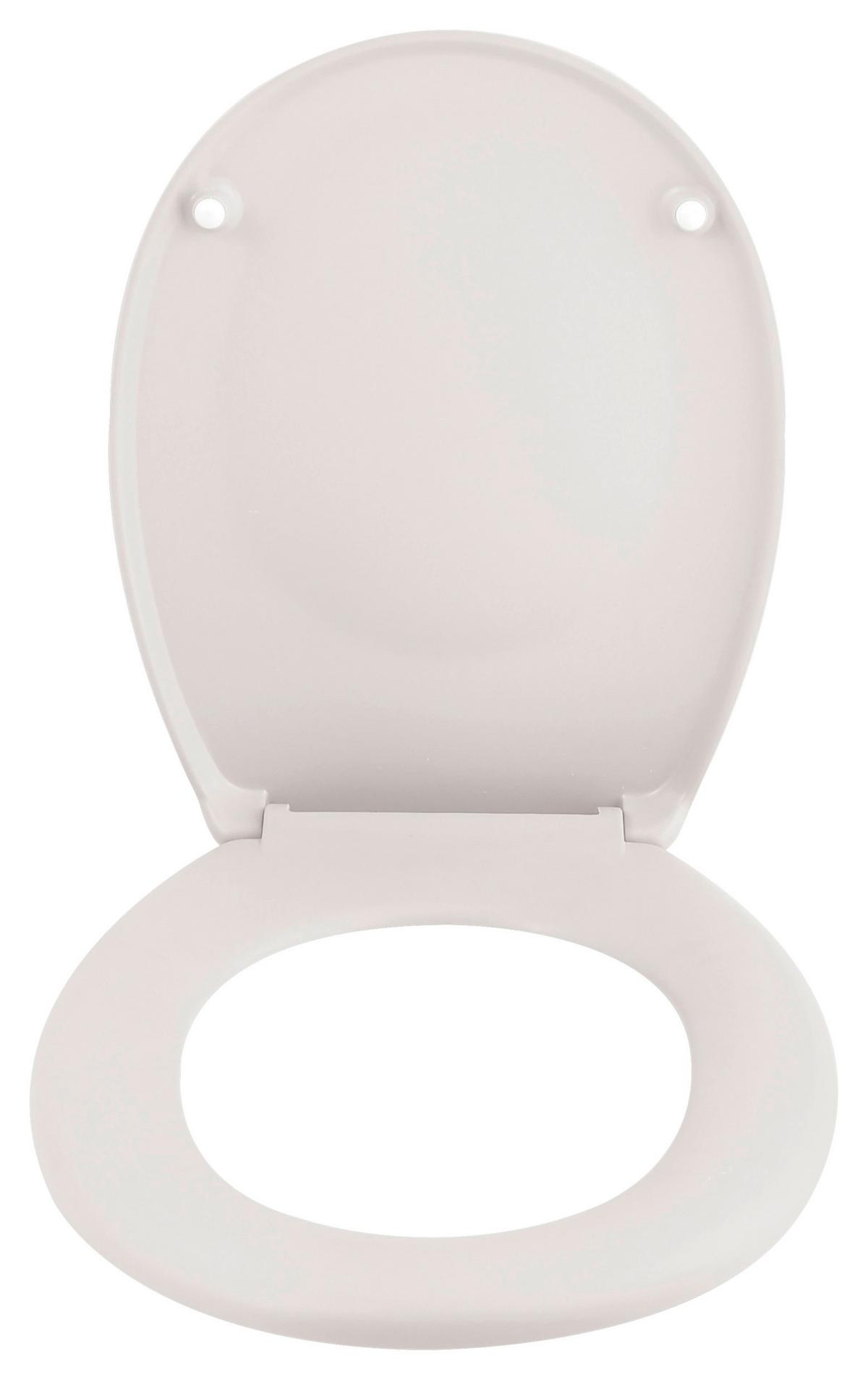 Wc-sitz Neela - Weiss, Kunststoff (37/45,5/5cm) - Spirella