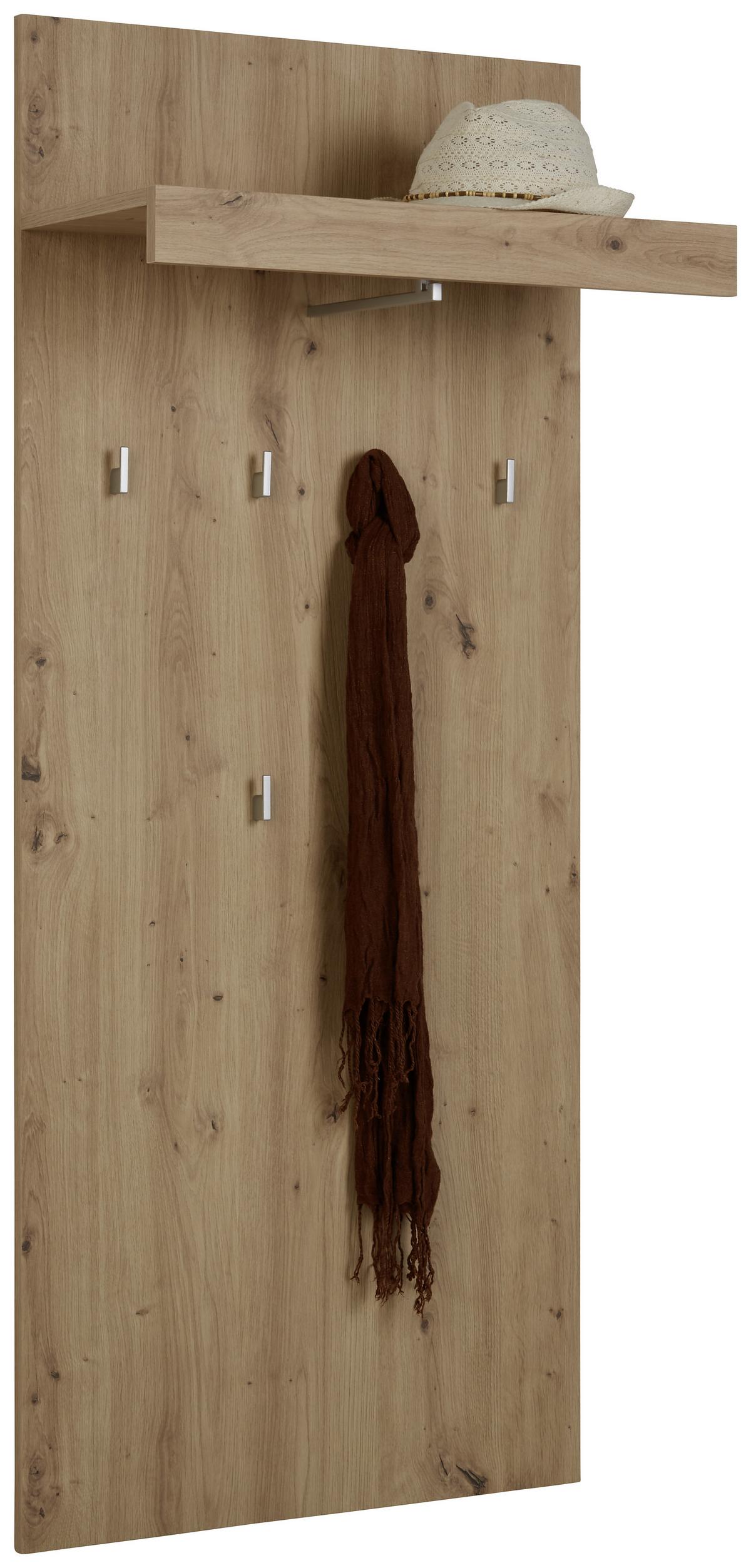 PANEL DO PRZEDPOKOJU MALTA - kolor dębowy, Konventionell, materiał drewnopochodny (65/148/28cm) - Mömax