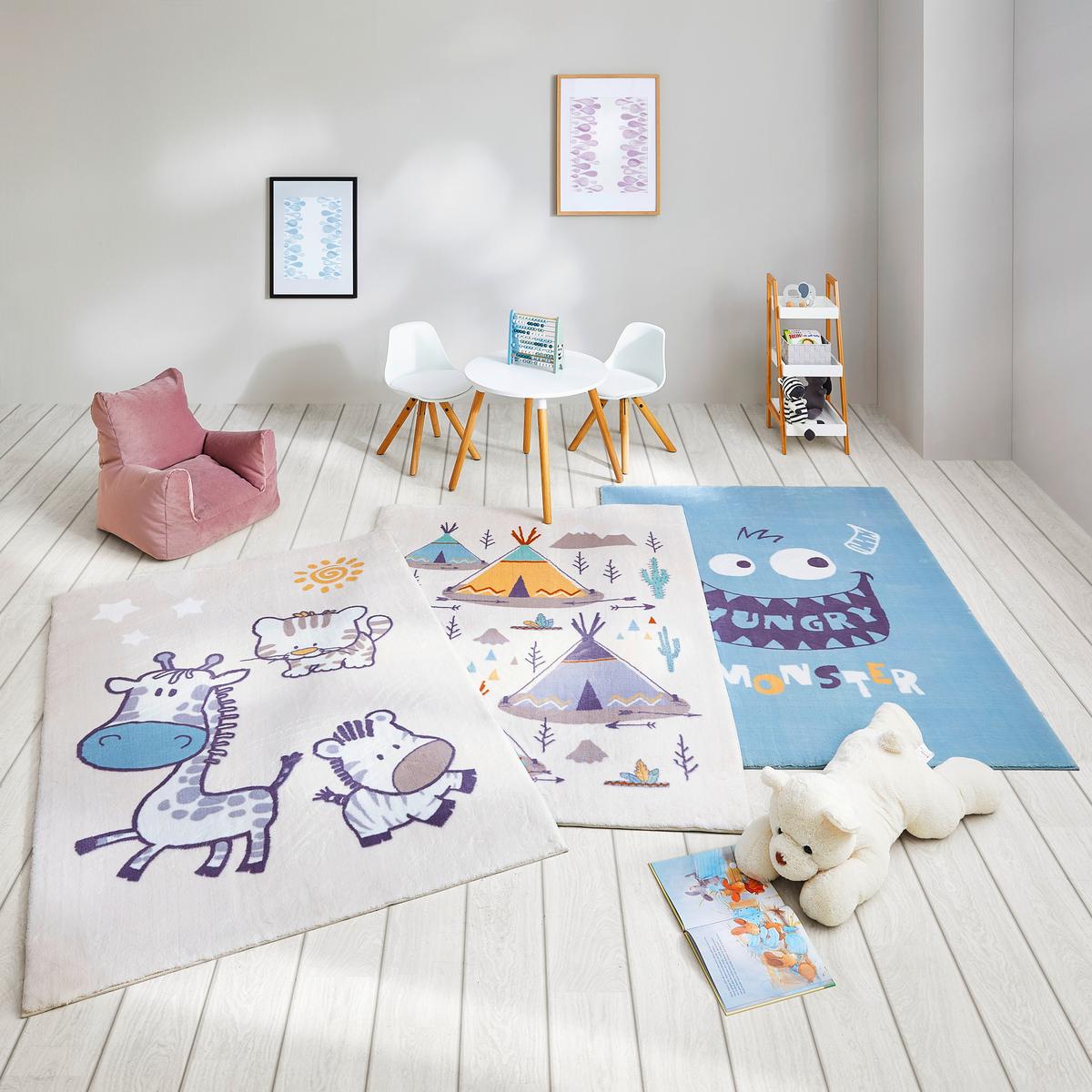Kinderteppich Maxi in Creme ca. 120x170cm - Creme, Textil (120/170cm) - Mömax