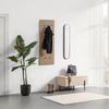 HALLPANEL GRACE -SB- - ekfärgad, Modern, metall/trämaterial (50/125/7,5cm) - Mömax