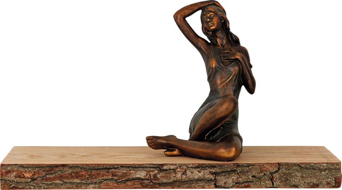 PÓŁKA ŚCIENNA CLASSIC - kolor dębowy, Konventionell, drewno (60/4,6/23,5cm)