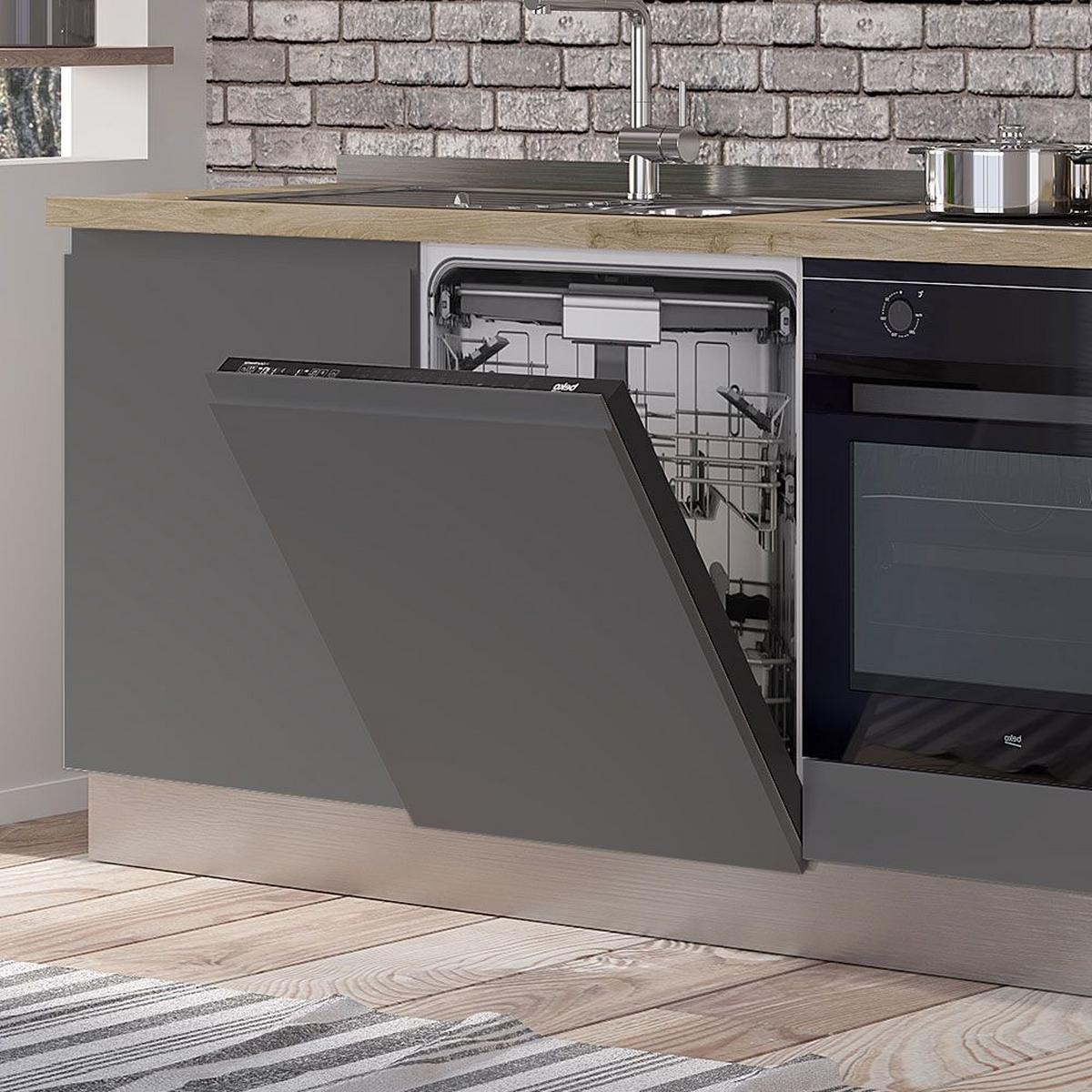 Blok Kuhinja S Aparatima Gilda Gola - bijela/boje hrasta, Moderno, drvni materijal/drvo (240/216/60cm) - Modern Living