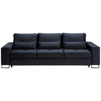 Trosjed Na Razvlačenje Simone - tamno plava/crna, Moderno, tekstil/metal (261/77-87/116cm) - Mömax