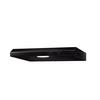 Dunstabzugshaube Suna ca. 60/7,6/47 cm Schwarz - Schwarz, Trend, Metall (60/7,6/47cm) - Respekta