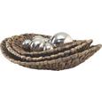 Dekoschale Krisi in Braun - Braun, LIFESTYLE, Weitere Naturmaterialien/Metall (37/9cm) - MÖMAX modern living