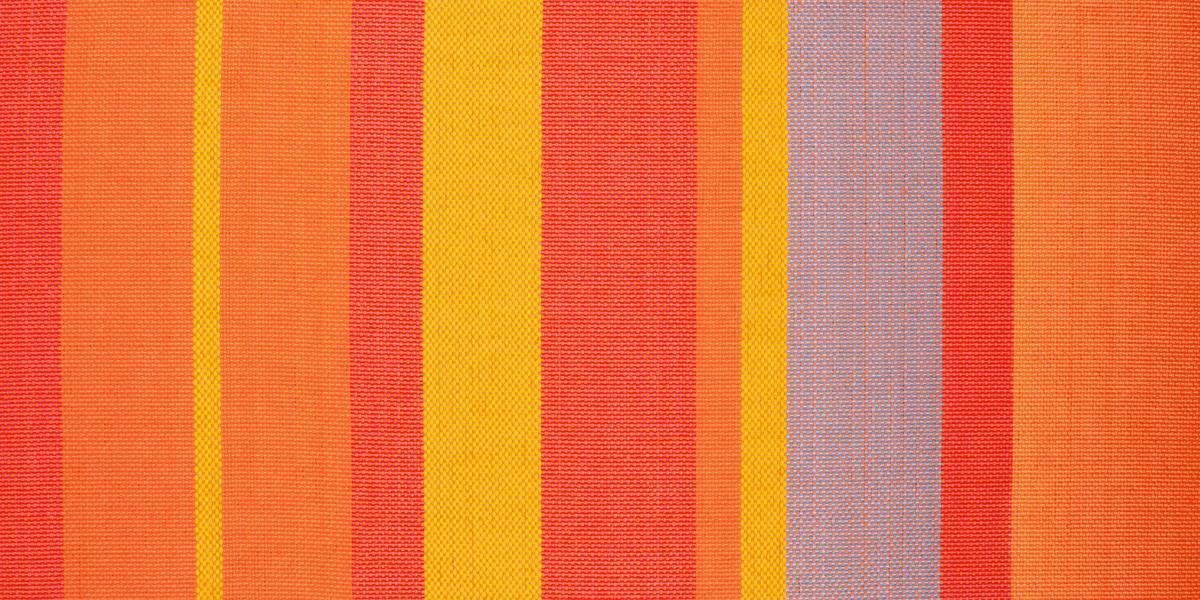 Hängesessel Basic Hammock Chair Outdoor Gelb/Orange - Gelb/Rot, KONVENTIONELL, Holz/Textil (90/145/140cm) - La Siesta