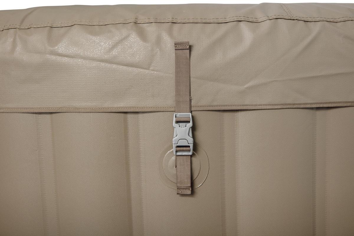 Whirlpool Adela Ø ca. 196cm - Hellbraun, MODERN, Kunststoff (196/71cm) - Bestway
