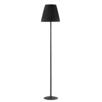 Stehleuchte Loris nera Schwarz max. 22 Watt - Schwarz, KONVENTIONELL, Textil/Metall (28/28/173cm)