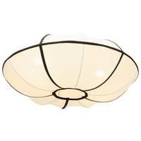 LAMPA WISZĄCA KALINDA - beżowy/czarny, Design, metal/tkanina (50/24cm) - Collett's Monde