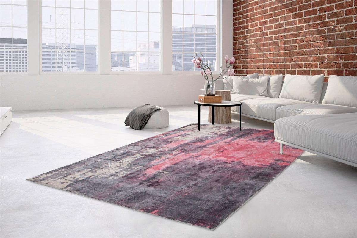 Vintage-teppich Ocean 100 Rot/beige/an 170x240 - Beige/Rot, Basics, Textil (170/240cm) - Kayoom