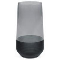 Longdrinkpohár Black - fekete, Modern, Üveg (6,5/15cm) - Mömax