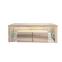 Lowboard Goal Kaschmir Riva Eiche/Cashmere - Kaschmir, MODERN, Glas/Holzwerkstoff (179/67/44cm) - Mömax