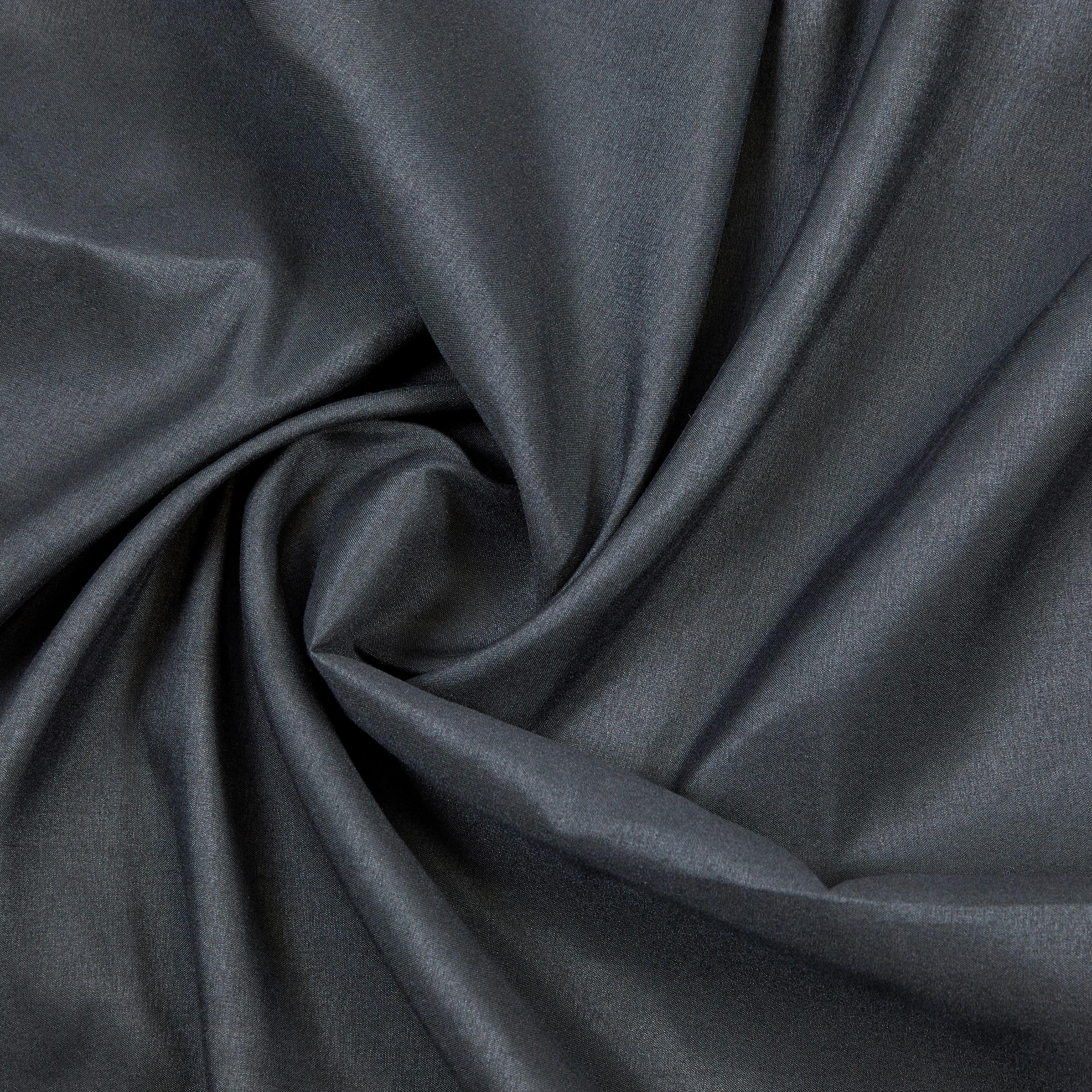 Ösenvorhang Abby in Schwarz ca. 140x235cm - Schwarz, KONVENTIONELL, Textil (140/235cm) - Modern Living