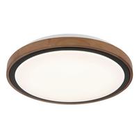Stropna Led-svetilka Bruno, S Sijalko - opal, Natur, kovina/umetna masa (38/9,5cm) - Globo