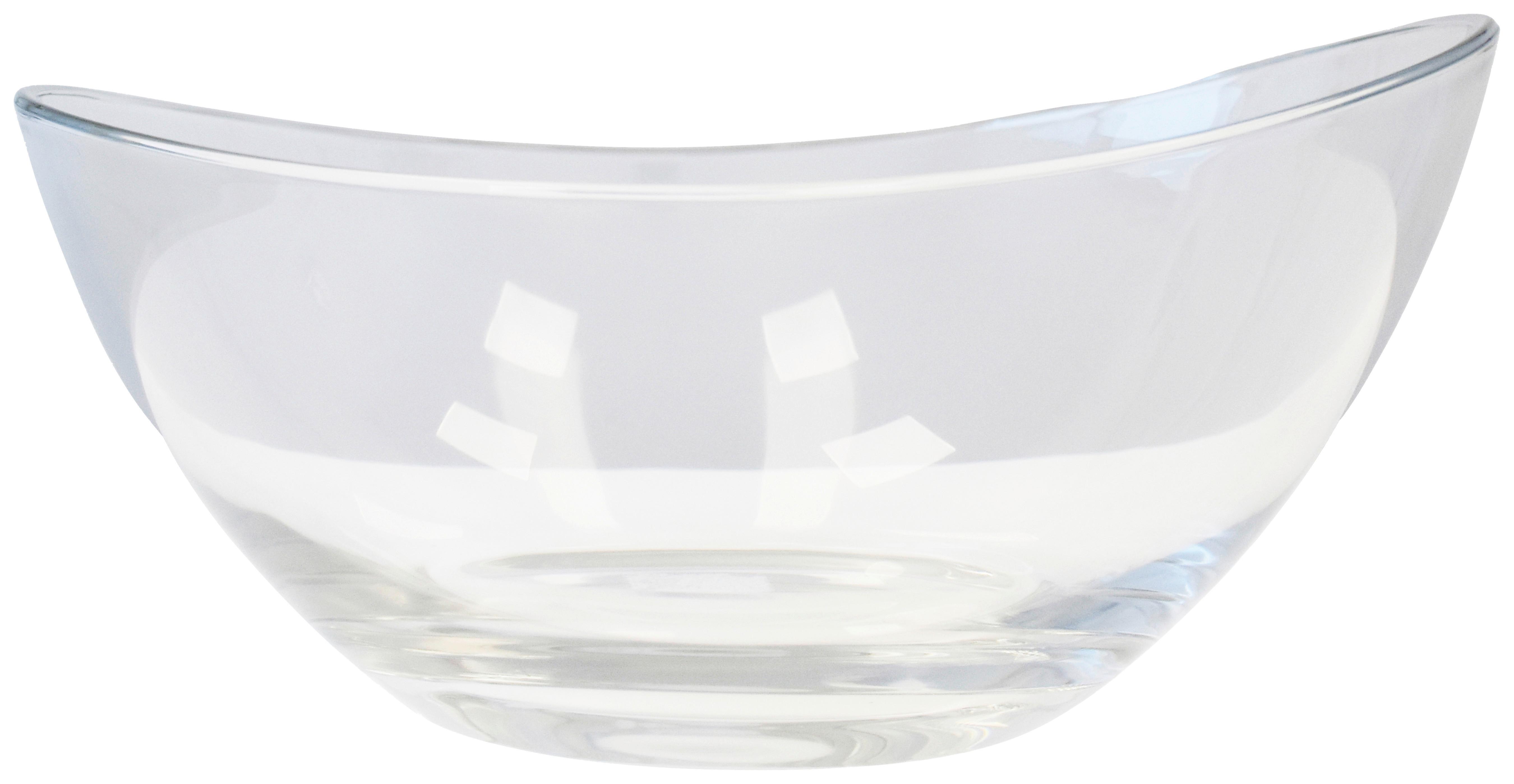 Schale Vidivi aus Glas Ø ca. 29cm - Klar, Konventionell, Glas (29/14,5cm)