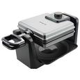 Waffelautomat Marie Max. 1000 Watt - Silberfarben/Schwarz, Kunststoff/Metall (42,2/15,3/26,1cm)