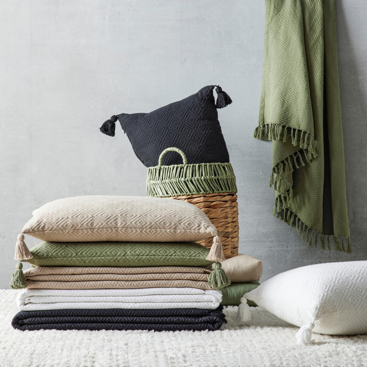 Ágytakaró Frieda Kb. 130/180cm - fekete, Lifestyle, textil (130/180cm) - Modern Living