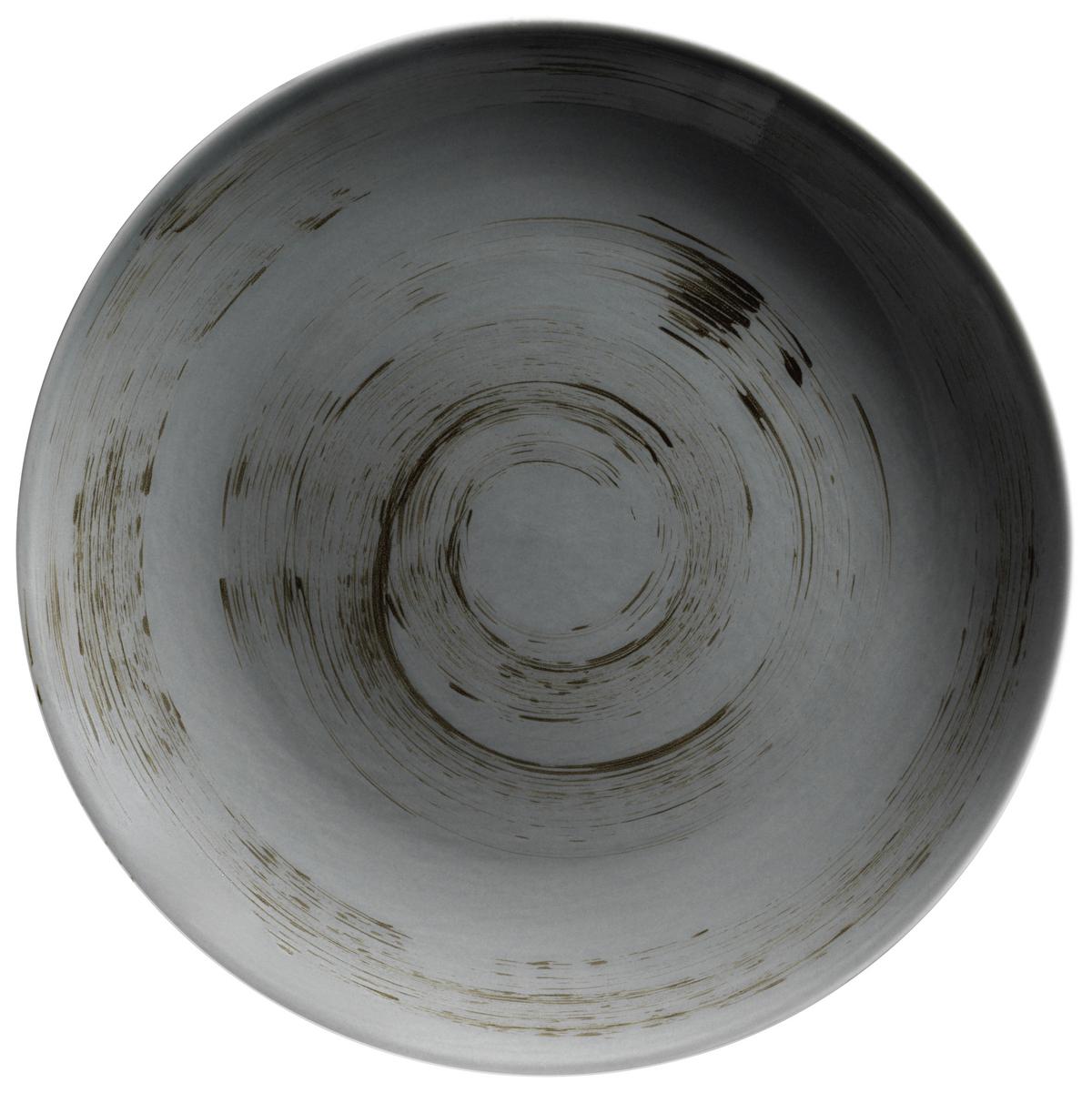 KOMBISERVICE 16-TLG DERBY - Blau/Weiss, Basics, Keramik (33/31,5/35cm) - Mäser