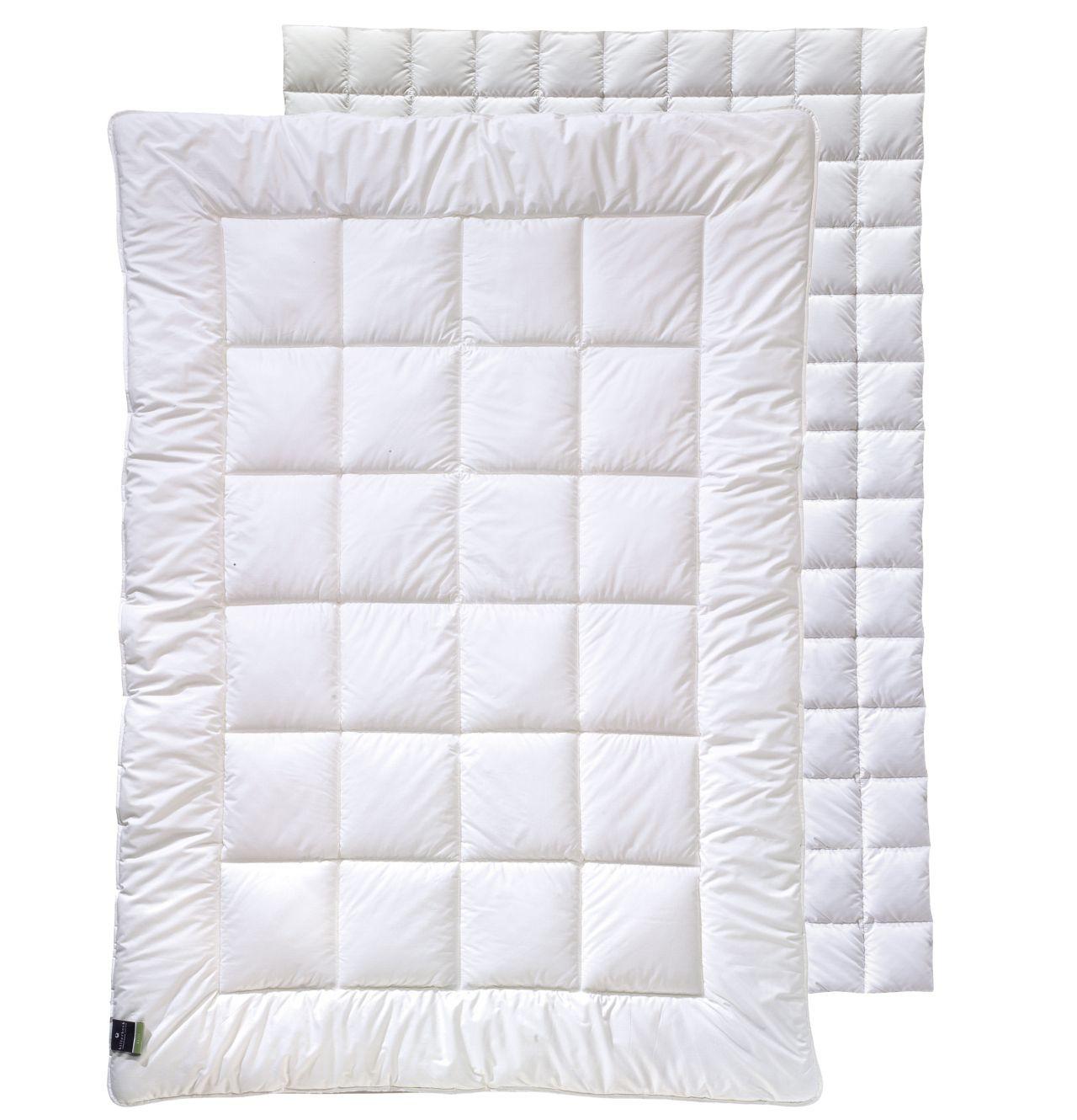 KOŁDRA CZTERY PORY ROKU ALCANDO DUETT - biały, Basics, tkanina (135/200cm) - Billerbeck
