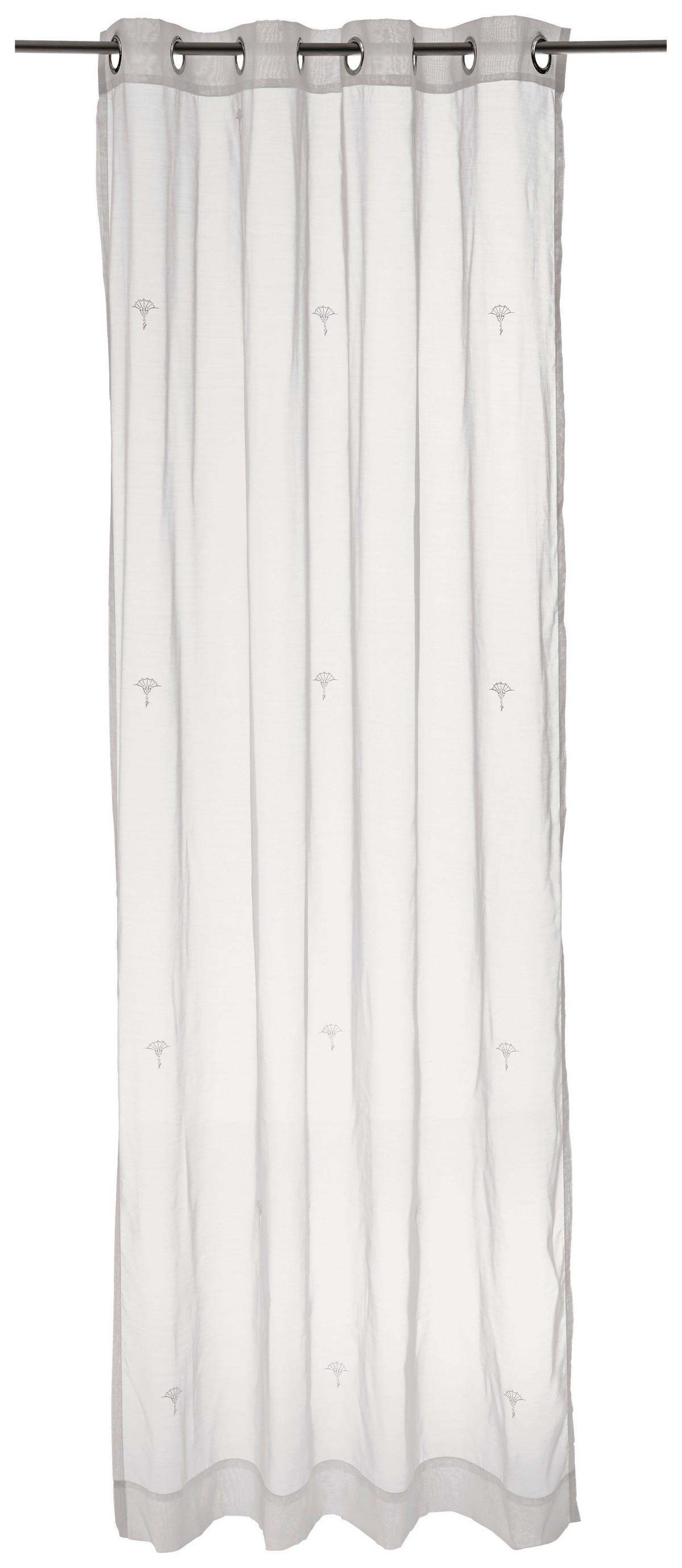 ZASŁONA NA PRZELOTKACH JOOP! J-NOLA - biały, Konventionell, tkanina (140/250cm) - Joop!
