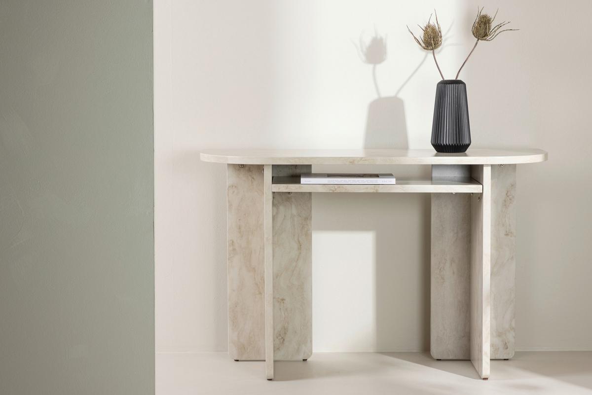Konsole Ålesund ca. 120x40x75 cm Beige - Design (120/40/75cm) - Livetastic