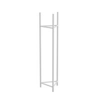 Blumenständer Weiß - Weiß, Basics, Metall (23/90/23cm)