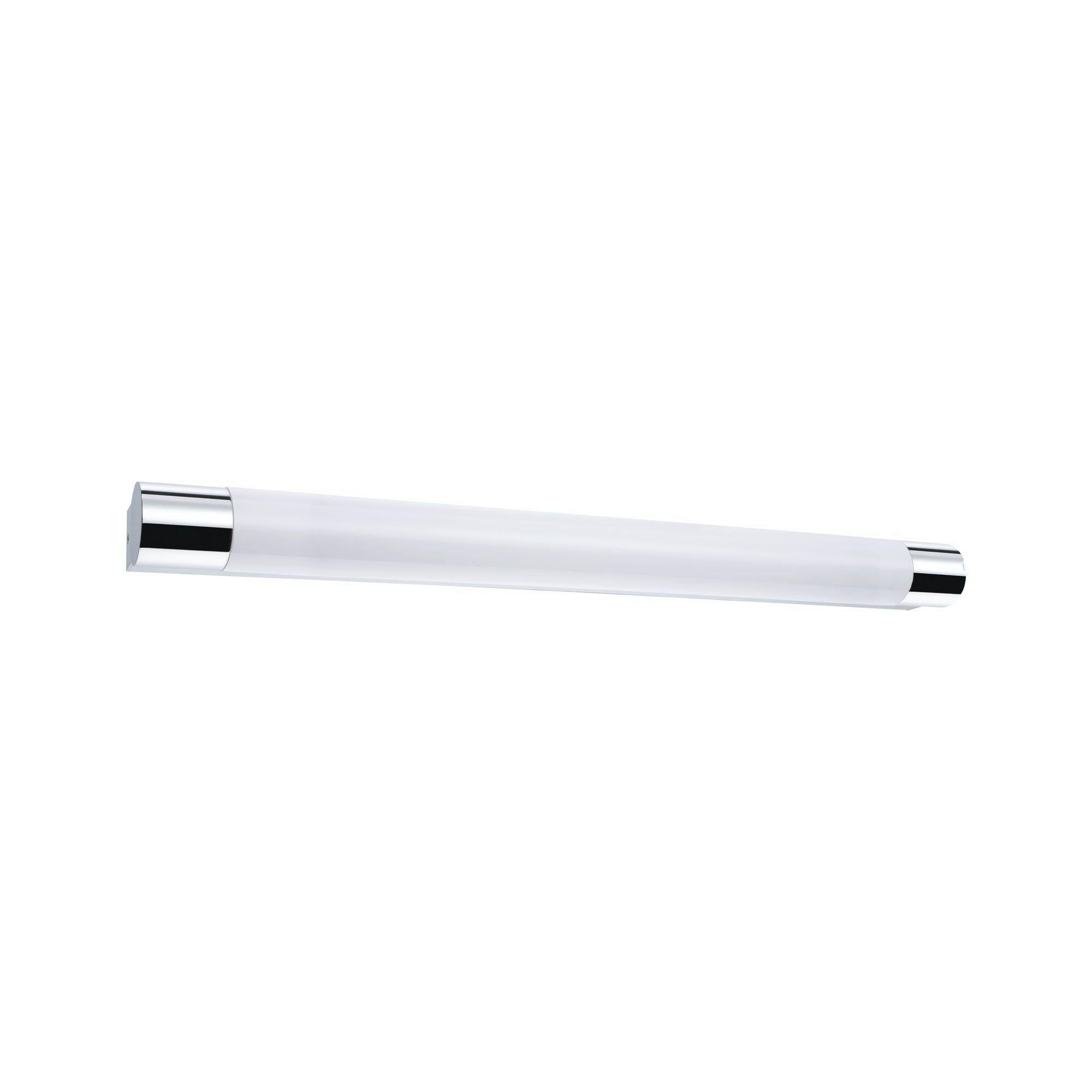 Wandleuchte Orgon Weiß/Chromfarben max. 10,5 W - Chromfarben/Weiß, Basics, Kunststoff/Metall (6,0cm) - Paulmann