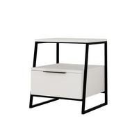 Mizica Pal - črna/bela, Design, kovina/leseni material (45/50/41cm) - Livetastic