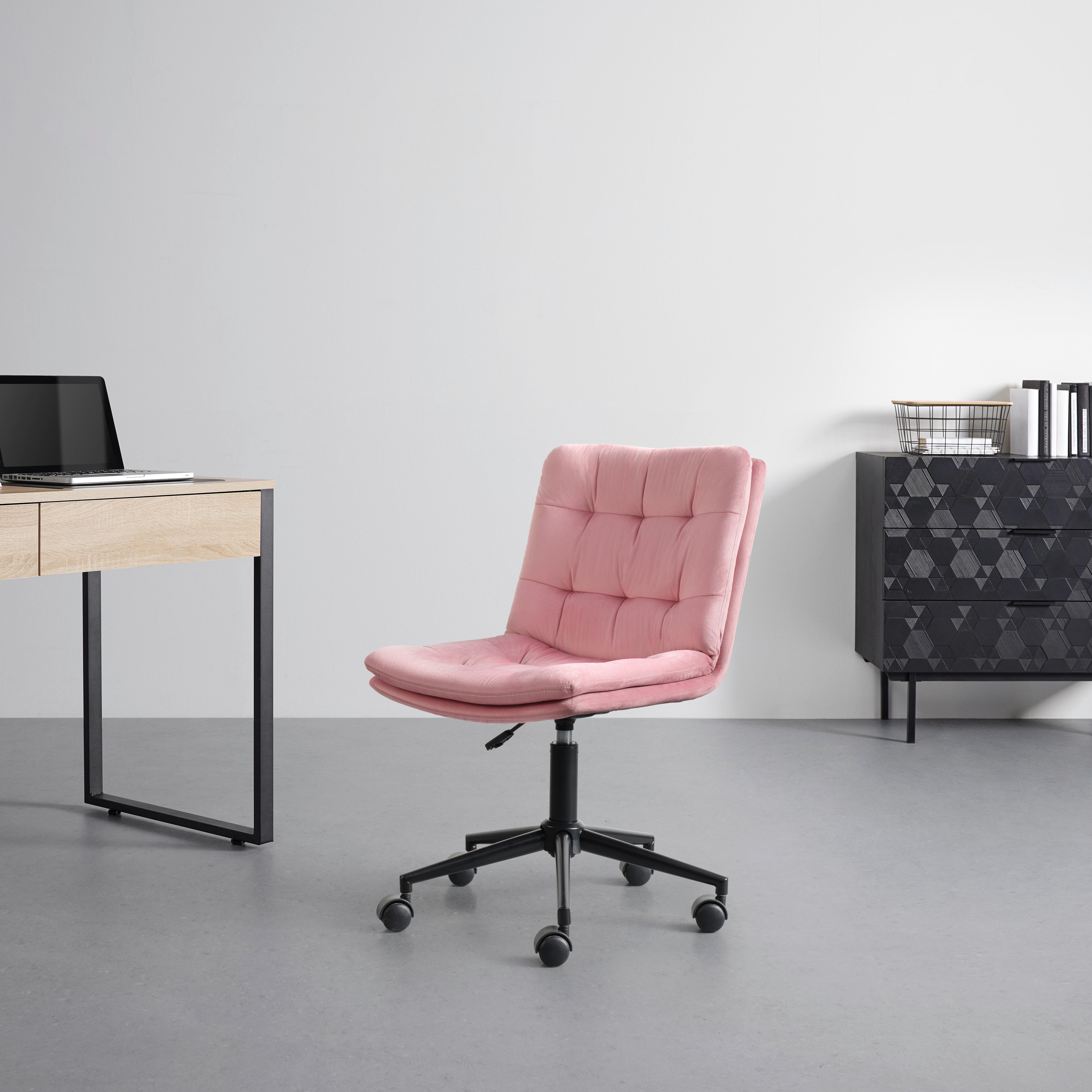 SNURRSTOL EASY II -EXKLUSIV- - pink/svart, Klassisk, metall/textil (44/92-102/53cm) - Mömax