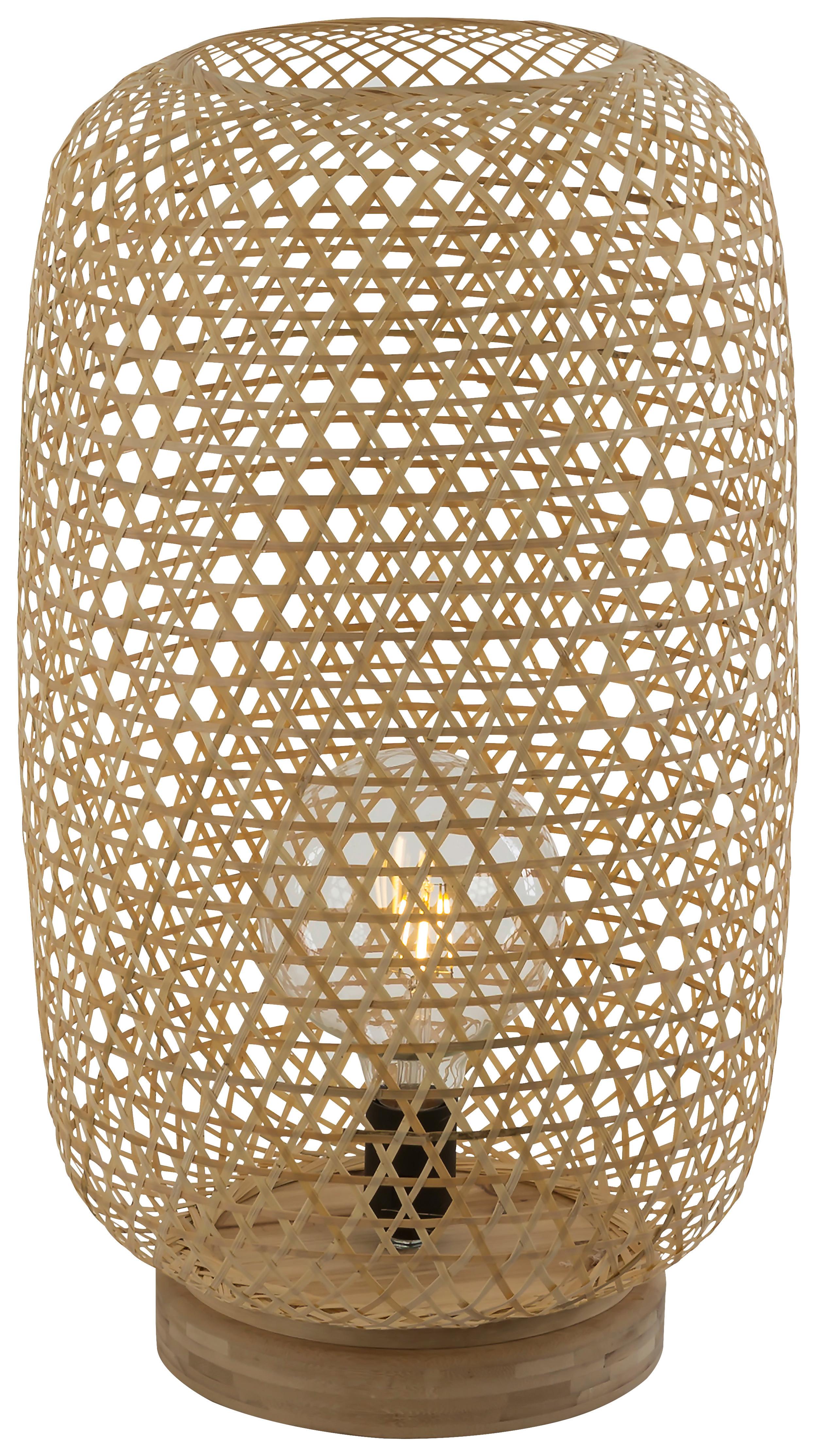 Namizna Svetilka 15367s Mirena - naravne barve, Natur, naravni materiali (31/55cm) - Globo