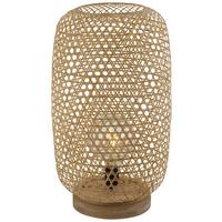 Namizna Svetilka 15367s Mirena - naravne barve, Natur, naravni materiali (31/55cm) - Globo