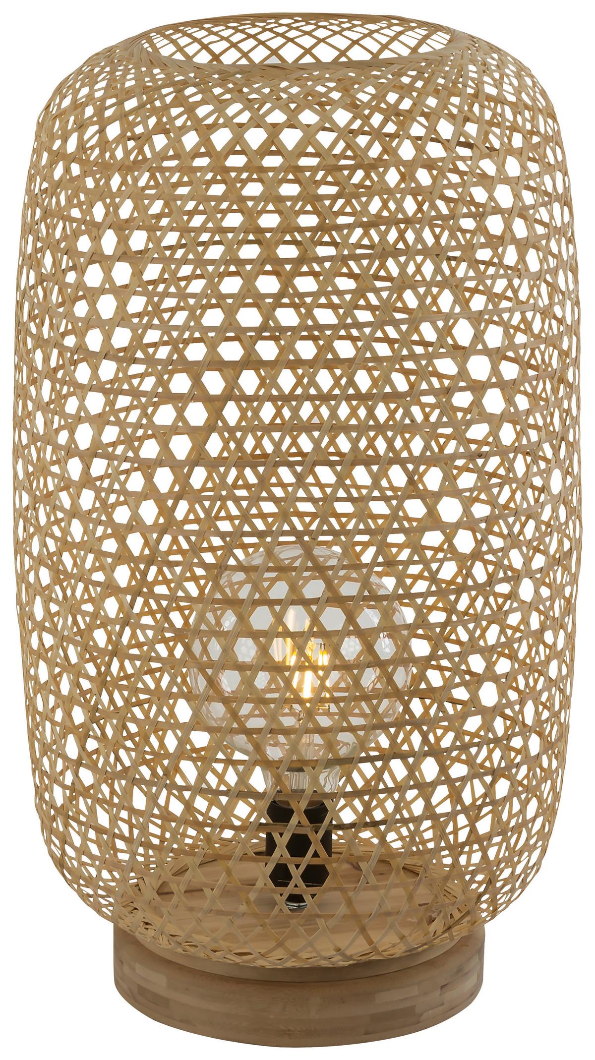 Namizna Svetilka 15367s Mirena - naravne barve, Natur, naravni materiali (31/55cm) - Globo