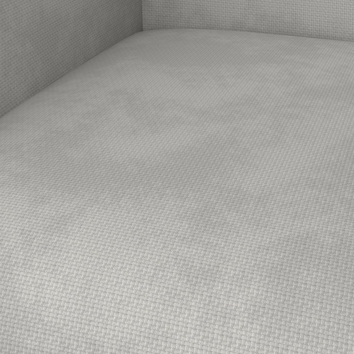 Armlehnstuhl Malina Hellgrau Webstoff Drehbar Gepolstert - Hellgrau/Schwarz, MODERN, Holz/Textil (63/85,5/66,5cm) - Bessagi Home