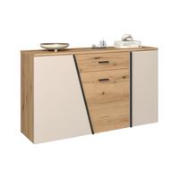 Venedig New Komoda - kašmir/boje hrasta, Moderno, drvni materijal/plastika (150/87/40cm) - Modern Living