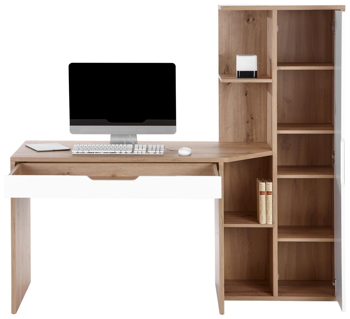 Radni Stol Laurent - Moderno, drvni materijal (160/148,3/60cm) - Modern Living